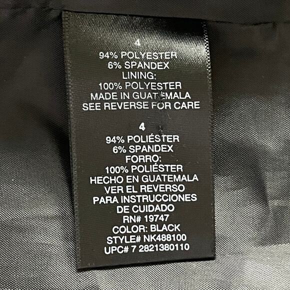 Norma Kamali Classic Single Breasted Jacket ⁦Black Blazer - Picture 7 of 10